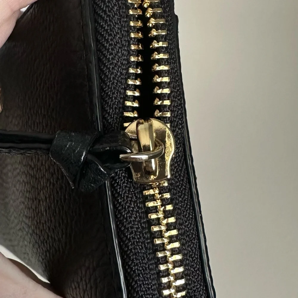 Kate Spade Black Pebble Leather Wallet - Picture 6 of 6